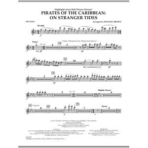 Highlights from Pirates Of The Caribbean: On Stranger Tides - Piccolo