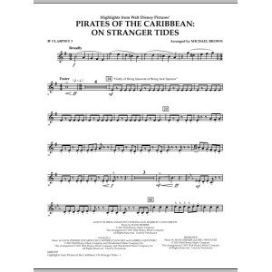 Highlights from Pirates Of The Caribbean: On Stranger Tides - Bb Clarinet 3