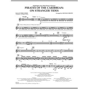 Highlights from Pirates Of The Caribbean: On Stranger Tides - Mallet Percussion