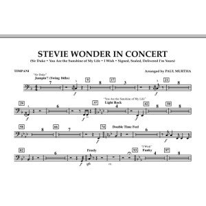 Stevie Wonder In Concert - Timpani