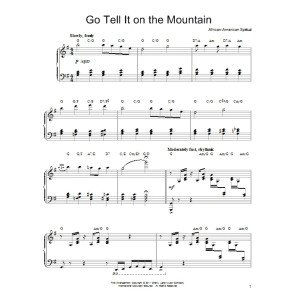 Go, Tell It On The Mountain [Gospel version]