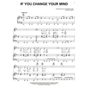 If You Change Your Mind