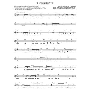 I'd Give My Life For You (from Miss Saigon)