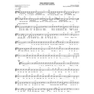 King Herod's Song
