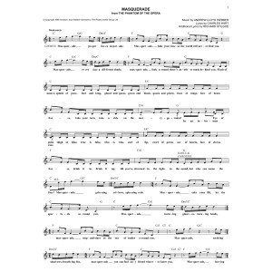 Masquerade (from The Phantom Of The Opera)
