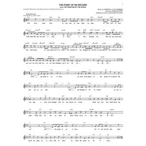 The Point Of No Return (from The Phantom Of The Opera)