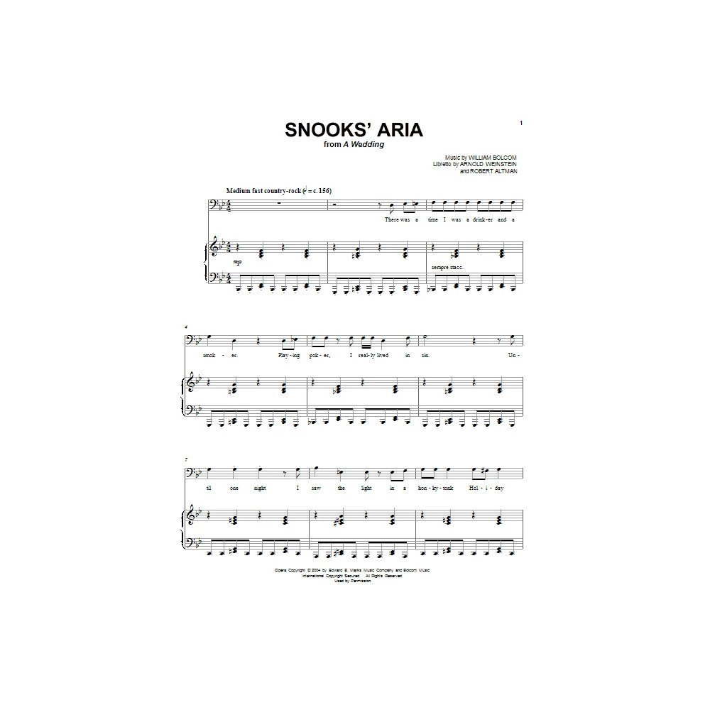 Snooks'' Aria
