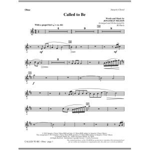 Called To Be - Oboe