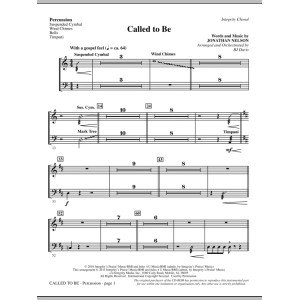 Called To Be - Percussion