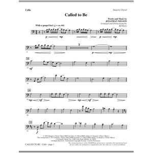 Called To Be - Cello