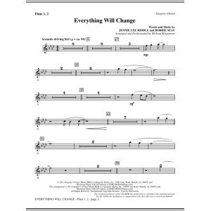 Everything Will Change - Flute 1 & 2