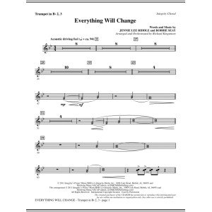 Everything Will Change - Trompete 2 & 3