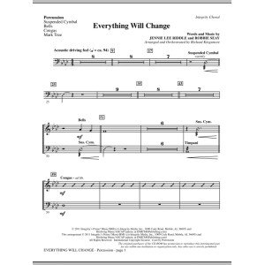 Everything Will Change - Percussion