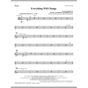 Everything Will Change - Drums