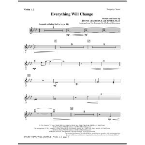 Everything Will Change - Violin 1, 2