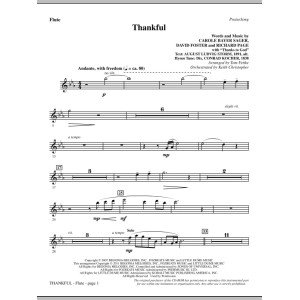 Thankful - Flute