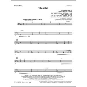 Thankful - Double Bass