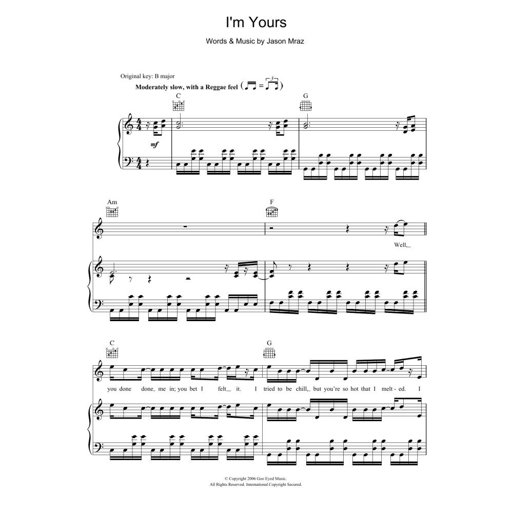 I'm Yours