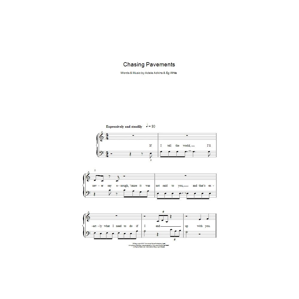Chasing Pavements