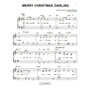 Merry Christmas, Darling