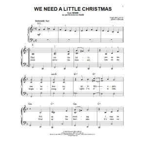 We Need A Little Christmas