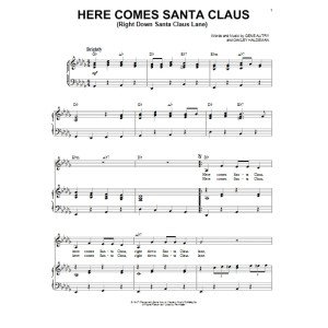 Here Comes Santa Claus (Right Down Santa Claus Lane)