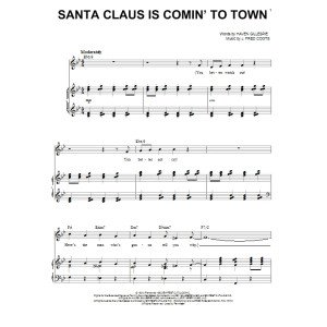 Santa Claus Is Comin' To Town