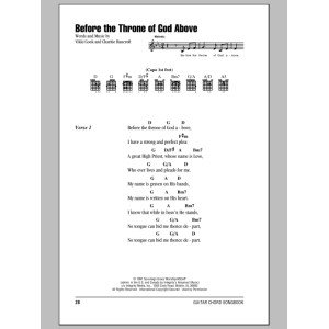 Before The Throne Of God Above