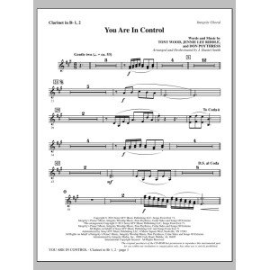 You Are In Control - Klarinette 1 & 2