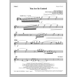 You Are In Control - Violin 2