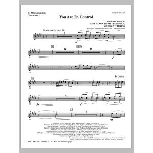 You Are In Control - Alto Sax (sub. Horn)