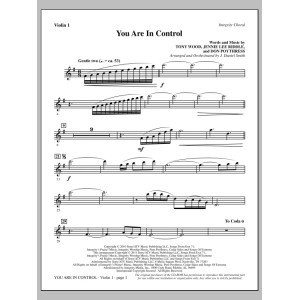 You Are In Control - Violin 1