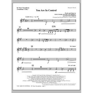 You Are In Control - Tenor Sax (sub. Tbn 2)