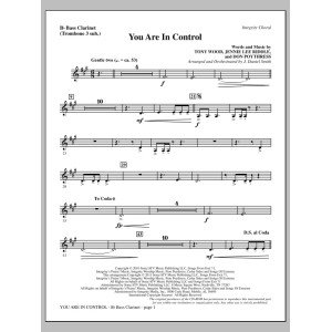 You Are In Control - Bass Clarinet (sub. tbn. 3)