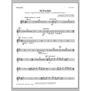 In Excelsis - Percussion