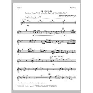 In Excelsis - Violin 1