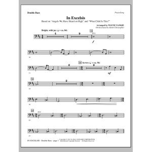 In Excelsis - Double Bass