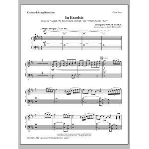 In Excelsis - Keyboard String Reduction