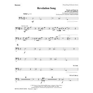 Revelation Song - Bassoon