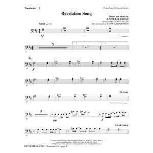 Revelation Song - Trombone 1,2