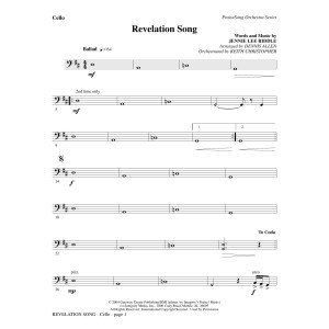 Revelation Song - Cello