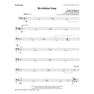 Revelation Song - Double Bass