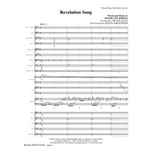 Revelation Song - Full Score