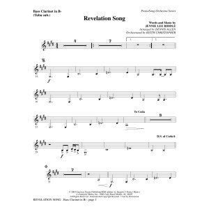 Revelation Song - Bass Clarinet (sub. Tuba)