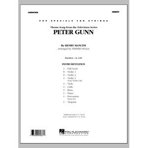 Peter Gunn - Full Score