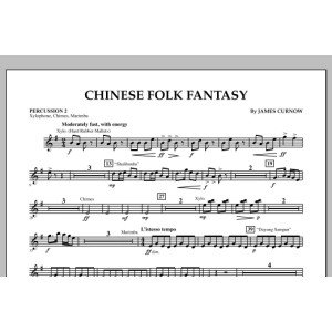 Chinesische Volksfantasie - Schlagwerk 2