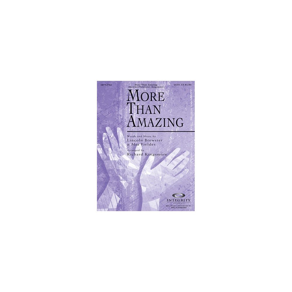 More Than Amazing - Full Score