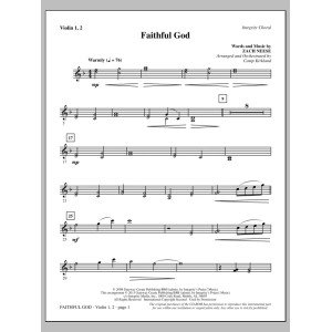 Faithful God - Violin 1, 2