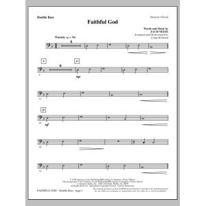 Faithful God - Double Bass