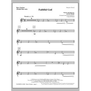Faithful God - Bass Clarinet (sub. dbl bass)